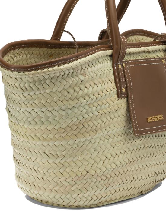 26SS 자크뮈스 솔리 바스켓 BAW00045AC01C04LIGHT BROWN 2 - JACQUEMUS
