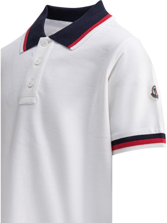 26SS [주니어] 몽클레어 폴로 셔츠 8A00003 K8496W034 White - MONCLER
