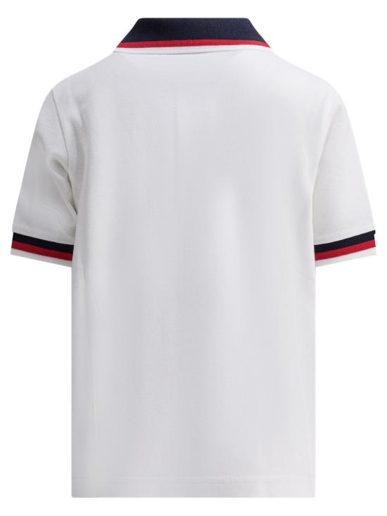 26SS [주니어] 몽클레어 폴로 셔츠 8A00003 K8496W034 White - MONCLER