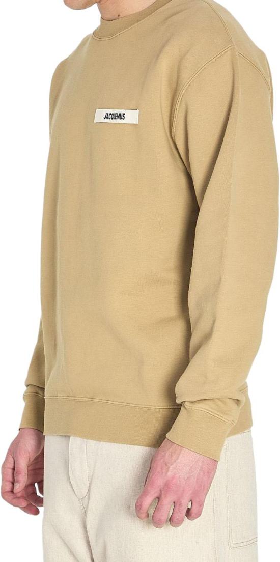 26SS 자크뮈스 그로그랭 스웨트 셔츠 SSM00206AJ00126180 BEIGE - JACQUEMUS