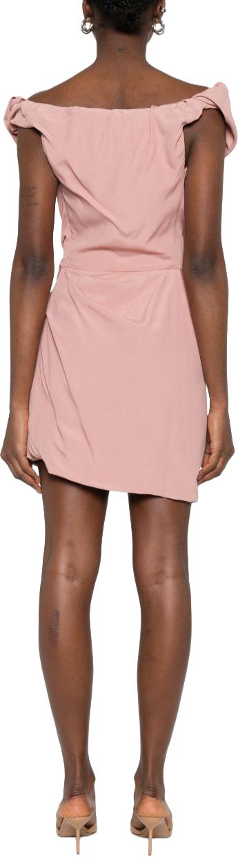 26SS 비비안웨스트우드 숏 원피스 110103ALW01CBG404 PINK - VIVIENNE WESTWOOD