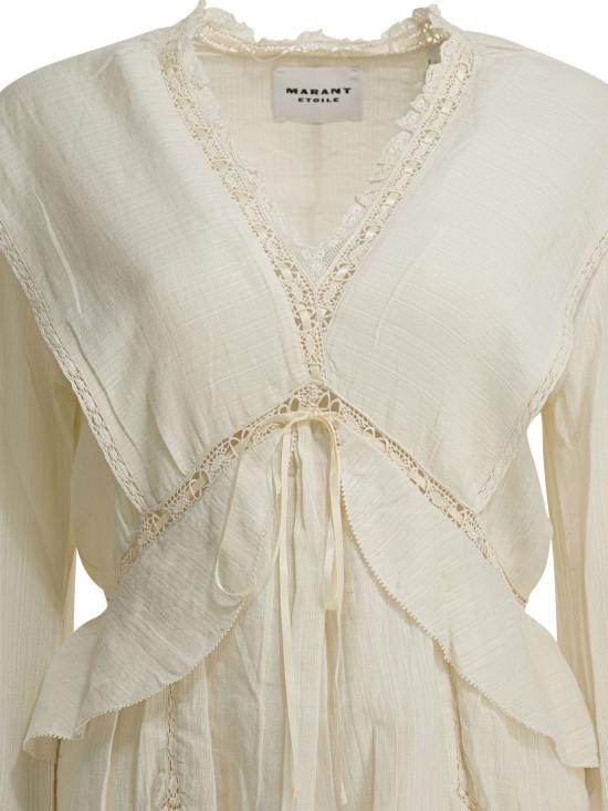 26SS 이자벨마랑에뚜왈 미디 원피스 26PRO0974FAD1J11E23EC Beige - ISABEL MARANT ETOILE