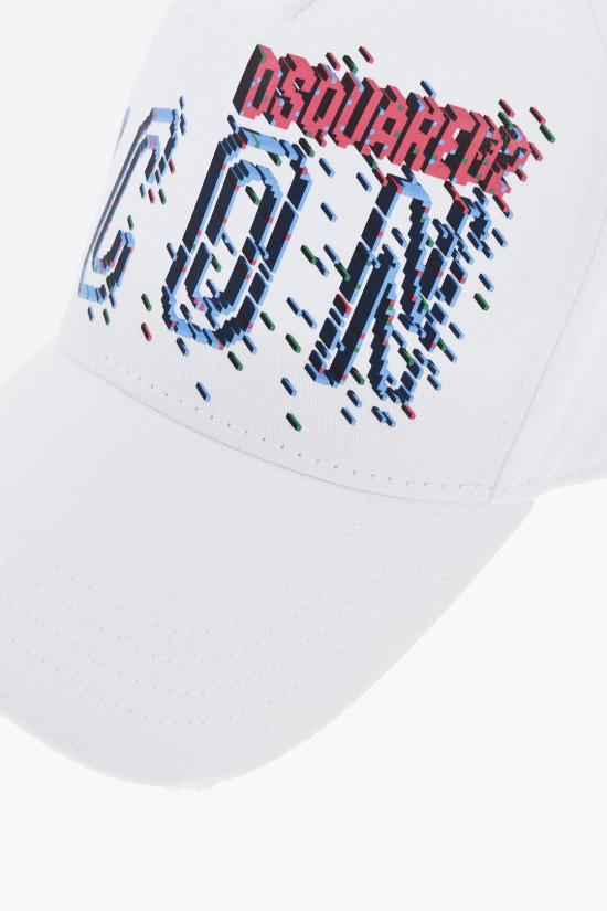  디스퀘어드2 볼캡 S82BCM0717 SJ05C00001 1062 White - DSQUARED2