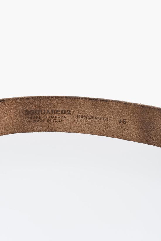  디스퀘어드2 가죽 벨트 S82BEM0529 SJ12900001 M1205 Brown - DSQUARED2