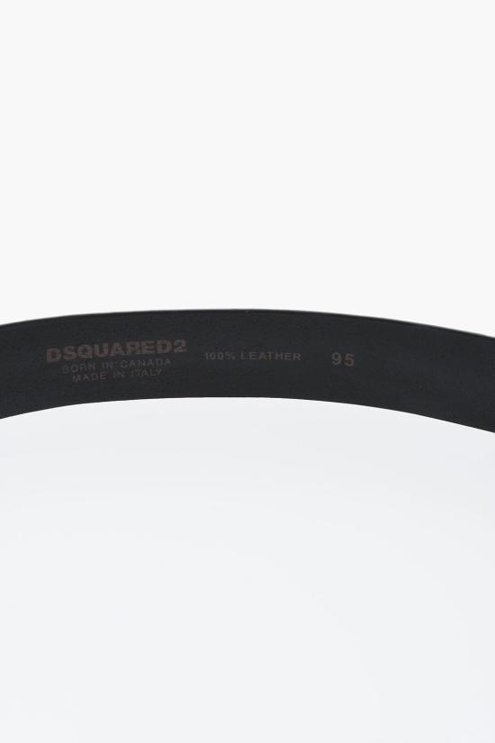  디스퀘어드2 가죽 벨트 S82BEM0392 SJ12900001 M1601 Black - DSQUARED2