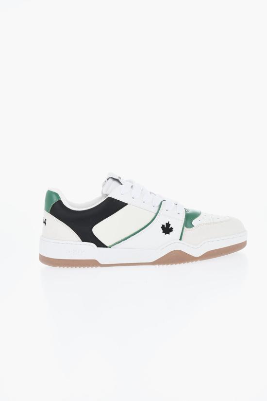  디스퀘어드2 스니커즈 S82SNM0315 SJ01606243 M2724 Verde Bianco e Nero - DSQUARED2