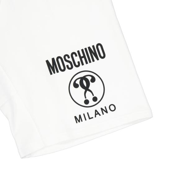  모스키노 숏팬츠 ZPA030220281001 WHITE - MOSCHINO