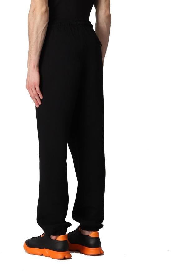  마르셀로 불론 트레이닝/조거 팬츠 CMCH024S22FLE0031001 BLACK - MARCELO BURLON