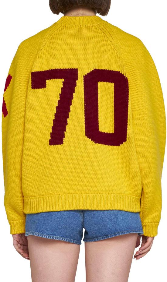  겐조 스웨터 FC62PU3213BA40 YELLOW - KENZO