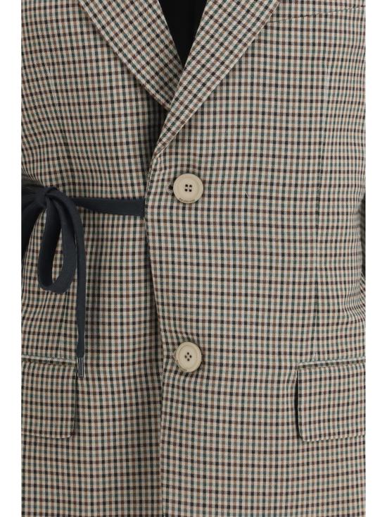 26SS 발렌시아가 랩 테일러드 재킷 857365TTO38 2866 MULTICOLOUR - BALENCIAGA