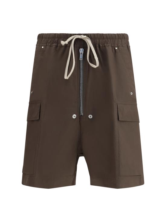 26SS 릭 오웬스 숏팬츠 RU01F2360 78 BROWN