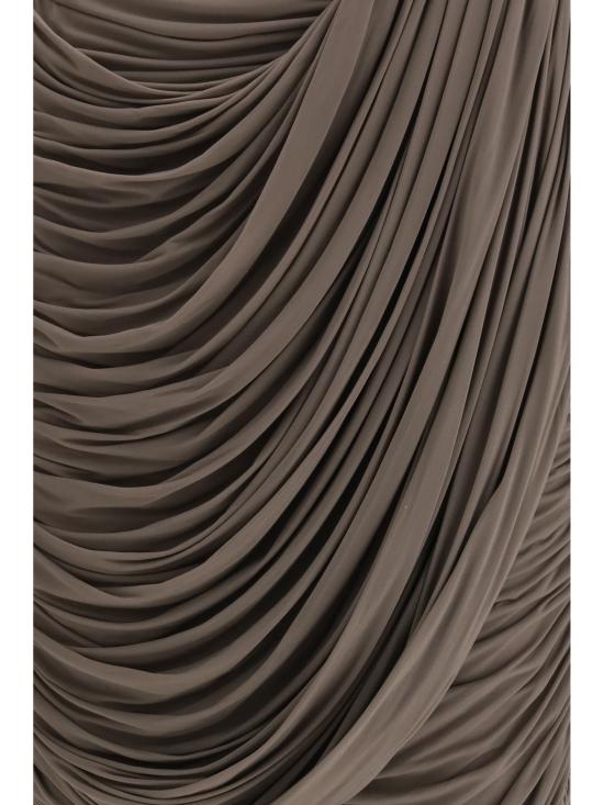 26SS 마그다뷰트림 롱 스커트 302426 BROWN - MAGDA BUTRYM