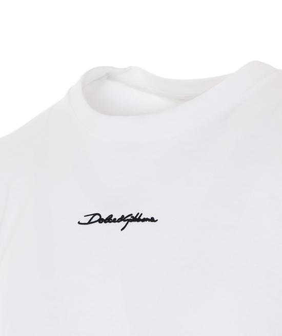 26SS 돌체앤가바나 반팔 티셔츠 G8RN8Z G7P0CW0111 White - DOLCE & GABBANA