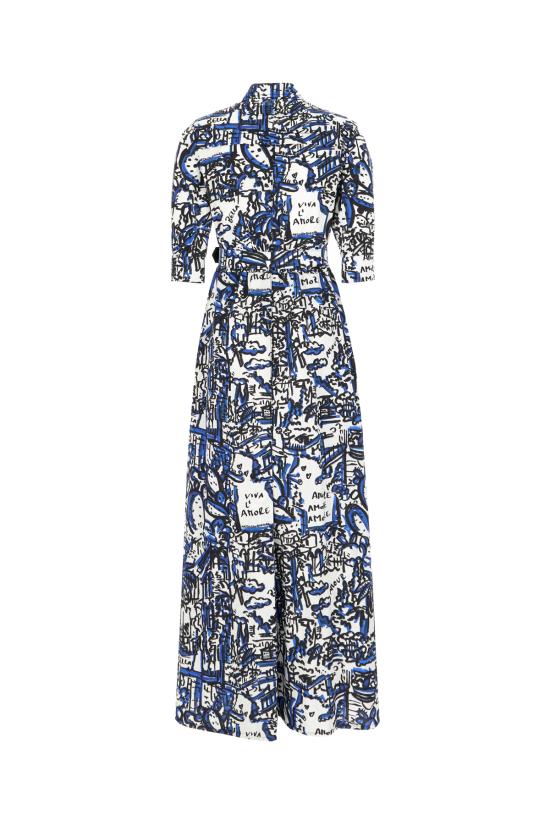 25SS 알레산드로 엔리케즈 롱 원피스 D84PO 019 BLUETTE VIEW - ALESSANDRO ENRIQUEZ