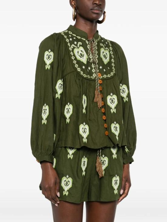 26SS 팜 리오 셔츠 344172L0013 Green - FARM RIO