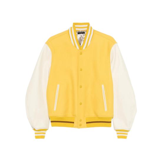 26SS 톰포드 봄버 자켓 FMW072 OBB014 YBE YELLOW NEUTRALS