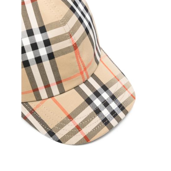 26SS [키즈] 버버리 모자 8117411 CHK BSB B9368 NEUTRALS BLACK - BURBERRY