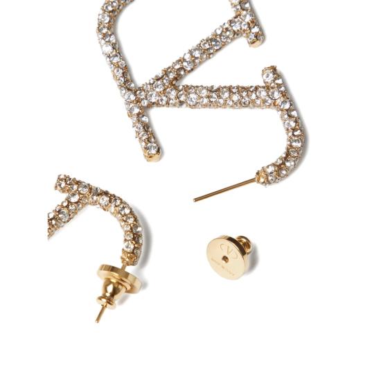 25FW 발렌티노 가라바니 이어링 7W2J0AS3VTI ALA GOLD WHITE - VALENTINO GARAVANI