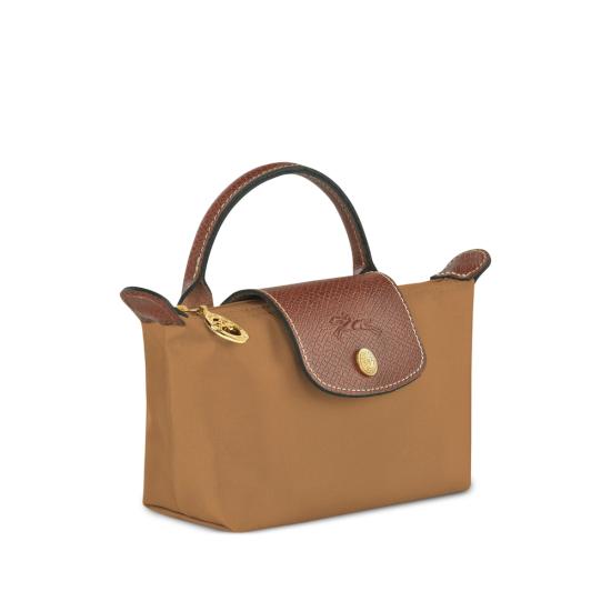 26SS 롱샴 르 플리아쥬 오리지널 핸들 파우치 34175089 P86 YELLOW - LONGCHAMP