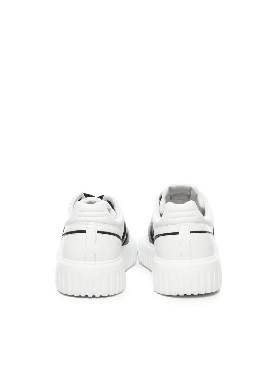 26SS 호간 스니커즈 HXM6450FE91LE9 0001 WHITE BLACK - HOGAN
