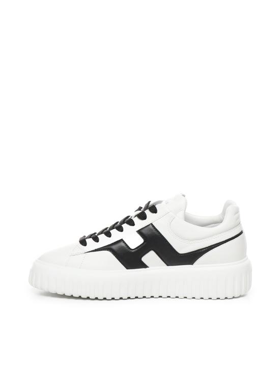26SS 호간 스니커즈 HXM6450FE91LE9 0001 WHITE BLACK - HOGAN