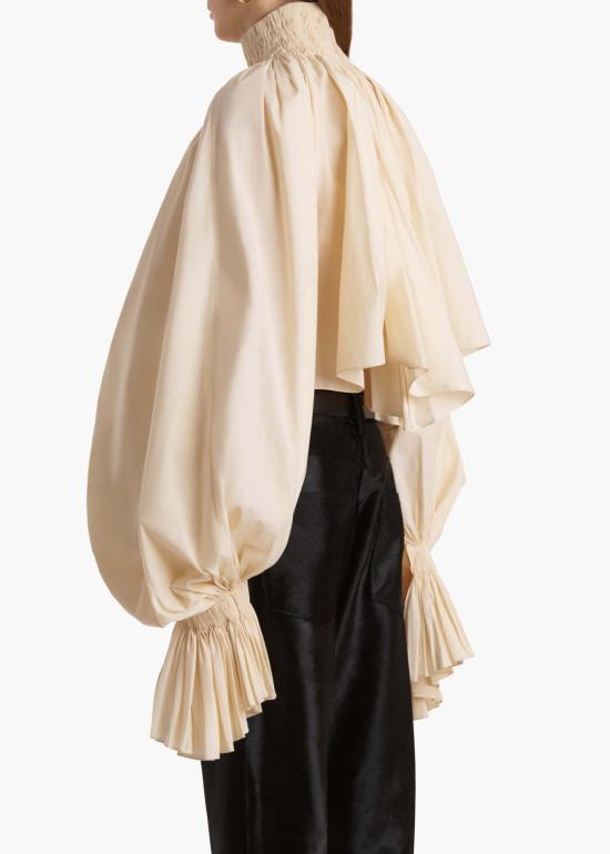 26SS 케이트 블라우스 24321001 108 White - KHAITE