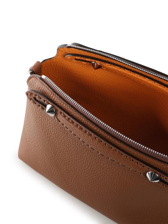 26SS 펜디 바이 더 웨이 소프트 미디움 백 8BL155 AVTDF1UR8 Tan Dark Orange - FENDI
