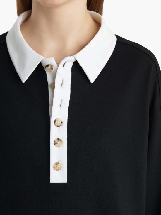 26SS 케이트 폴로 티셔츠 24534219 294 Black - KHAITE