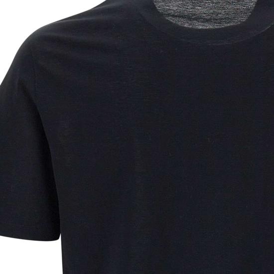 26SS 필리포 드 로렌티스 반팔 티셔츠 TSMC JERLUX990 Black - FILIPPO DE LAURENTIIS