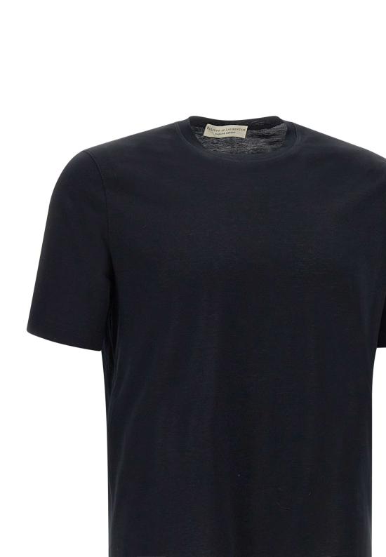 26SS 필리포 드 로렌티스 반팔 티셔츠 TSMC JERLUX990 Black - FILIPPO DE LAURENTIIS