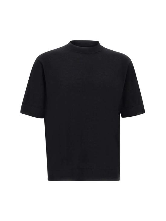  필리포 드 로렌티스 반팔 티셔츠 TS0MCOV CR14R990 Black - FILIPPO DE LAURENTIIS
