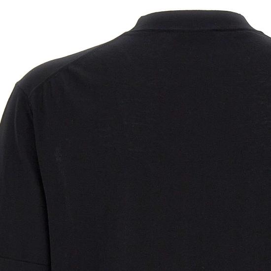  필리포 드 로렌티스 반팔 티셔츠 TS0MCOV CR14R990 Black - FILIPPO DE LAURENTIIS