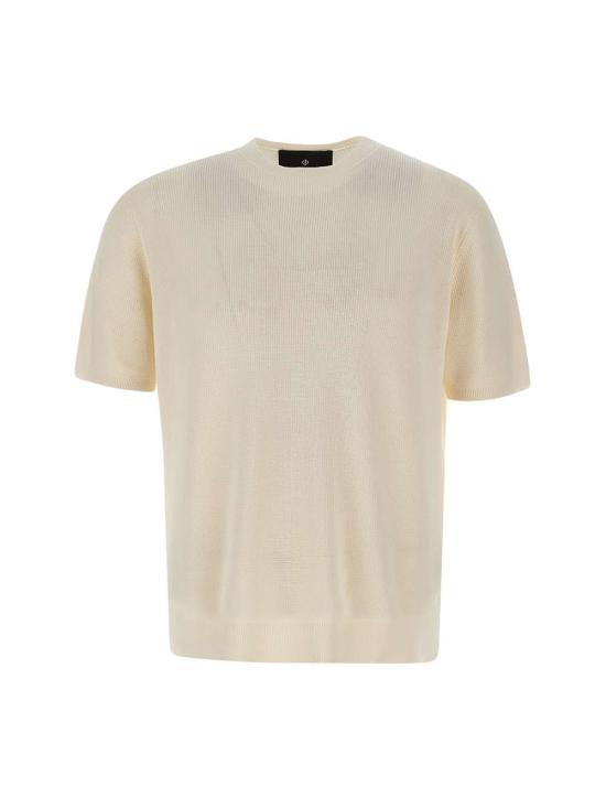 26SS 필리포 드 로렌티스 스웨터 GC1MC CR14P020 White - FILIPPO DE LAURENTIIS