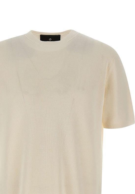 26SS 필리포 드 로렌티스 스웨터 GC1MC CR14P020 White - FILIPPO DE LAURENTIIS