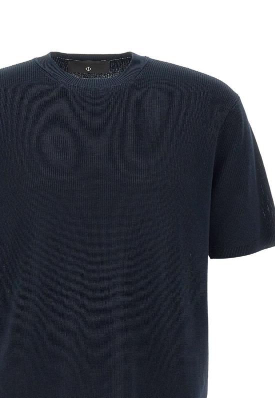 26SS 필리포 드 로렌티스 스웨터 GC1MC CR14P890 Blue - FILIPPO DE LAURENTIIS