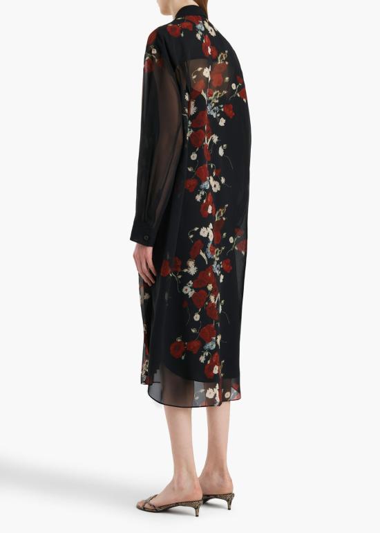 26SS 케이트 미디 원피스 55803371 369 Black - KHAITE