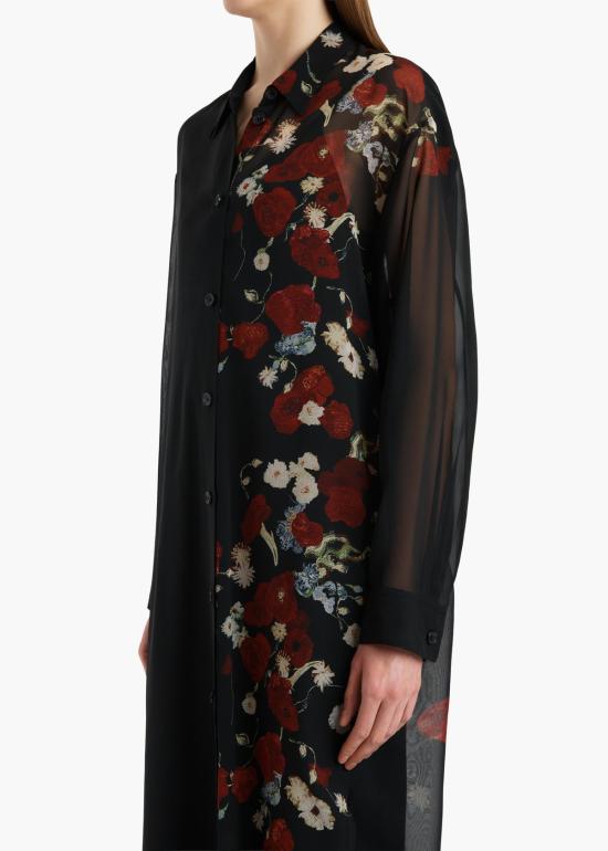 26SS 케이트 미디 원피스 55803371 369 Black - KHAITE