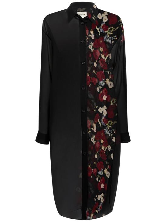 26SS 케이트 미디 원피스 55803371 369 Black