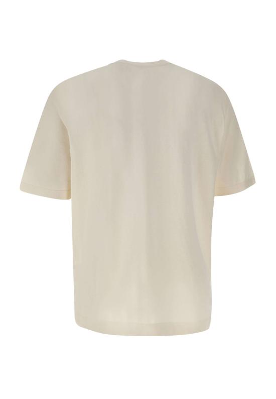 26SS 필리포 드 로렌티스 반팔 티셔츠 TS0MCOV CR14R020 White - FILIPPO DE LAURENTIIS