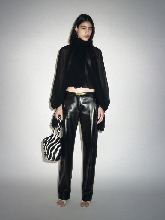 26SS 케이트 블라우스 2432337 200 Black - KHAITE