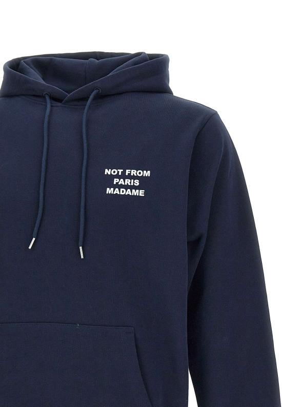  드롤드무슈 긴팔 티셔츠 HO162 CO127NY Blue - DROLE DE MONSIEUR