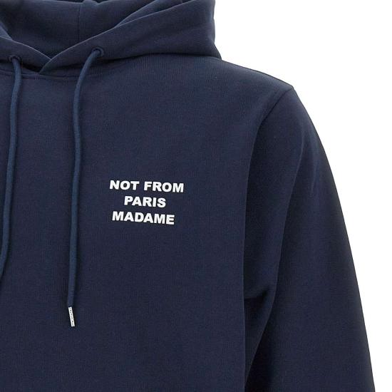  드롤드무슈 긴팔 티셔츠 HO162 CO127NY Blue - DROLE DE MONSIEUR