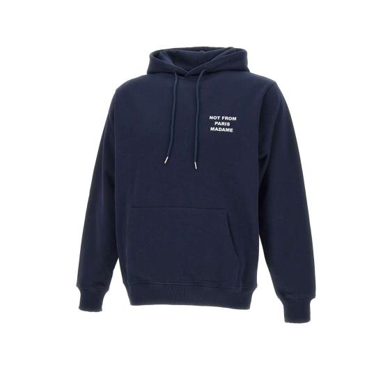  드롤드무슈 긴팔 티셔츠 HO162 CO127NY Blue - DROLE DE MONSIEUR