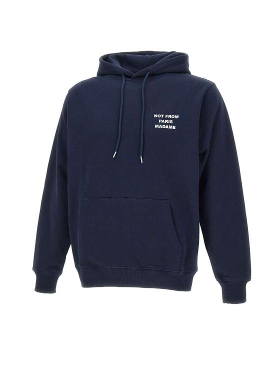  드롤드무슈 긴팔 티셔츠 HO162 CO127NY Blue - DROLE DE MONSIEUR