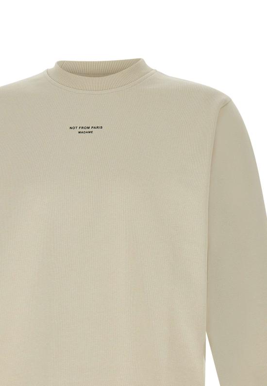  드롤드무슈 긴팔 티셔츠 SW148 CO127MT Beige - DROLE DE MONSIEUR