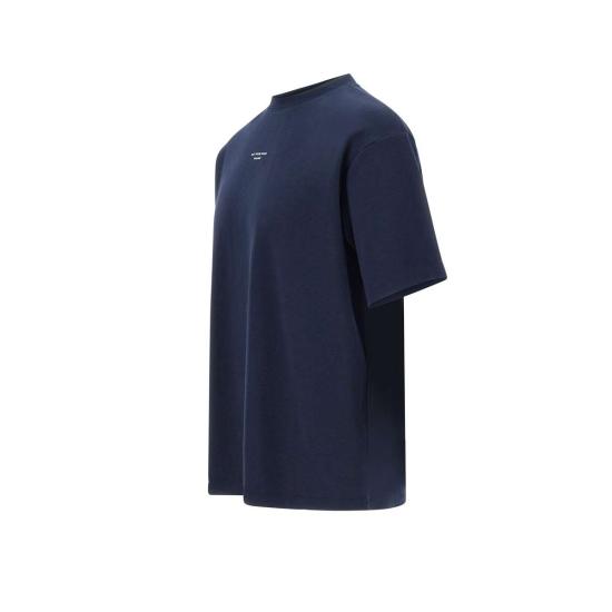  드롤드무슈 반팔 티셔츠 TS202 CO002NY Blue - DROLE DE MONSIEUR
