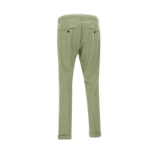 26SS 돈답 스트레이트 팬츠 UP235GSE046 IZ1606 Green - DONDUP