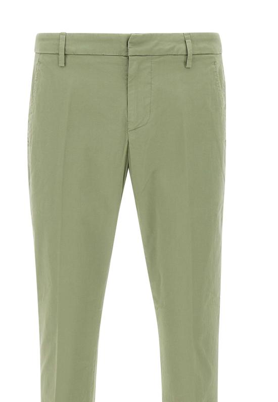 26SS 돈답 스트레이트 팬츠 UP235GSE046 IZ1606 Green - DONDUP