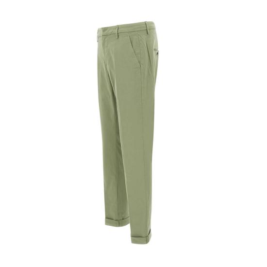 26SS 돈답 스트레이트 팬츠 UP235GSE046 IZ1606 Green - DONDUP