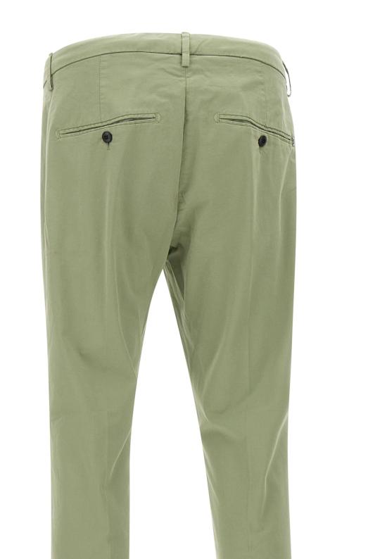26SS 돈답 스트레이트 팬츠 UP235GSE046 IZ1606 Green - DONDUP